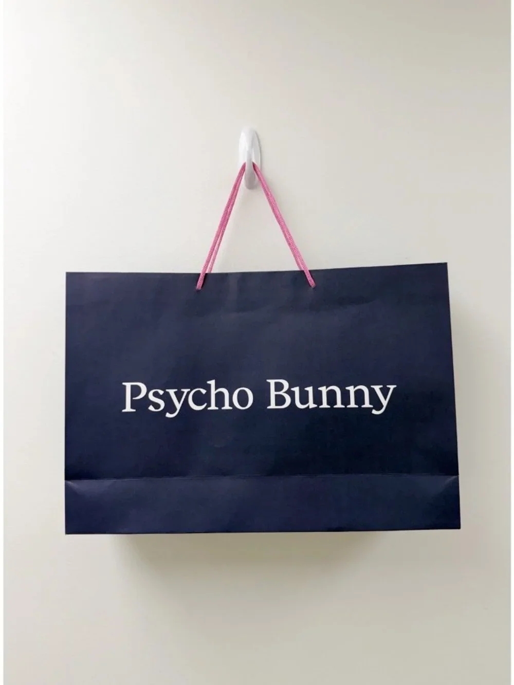 Psycho Bunny Paper Shopping Gift Bag With Tissue Paper 17.5